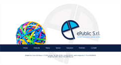 Desktop Screenshot of epublic.it